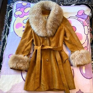 Vintage 1970s penny lane coat